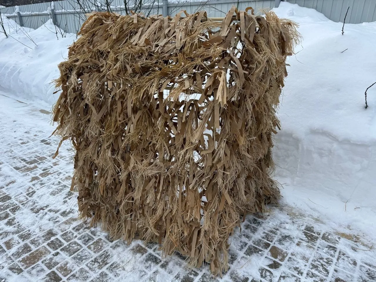 Сеть для охоты с лыком, сетка для охоты на гуся , универсальная под любой ландшафт, болото, солома, камыш, стерня, поле, реально работает 