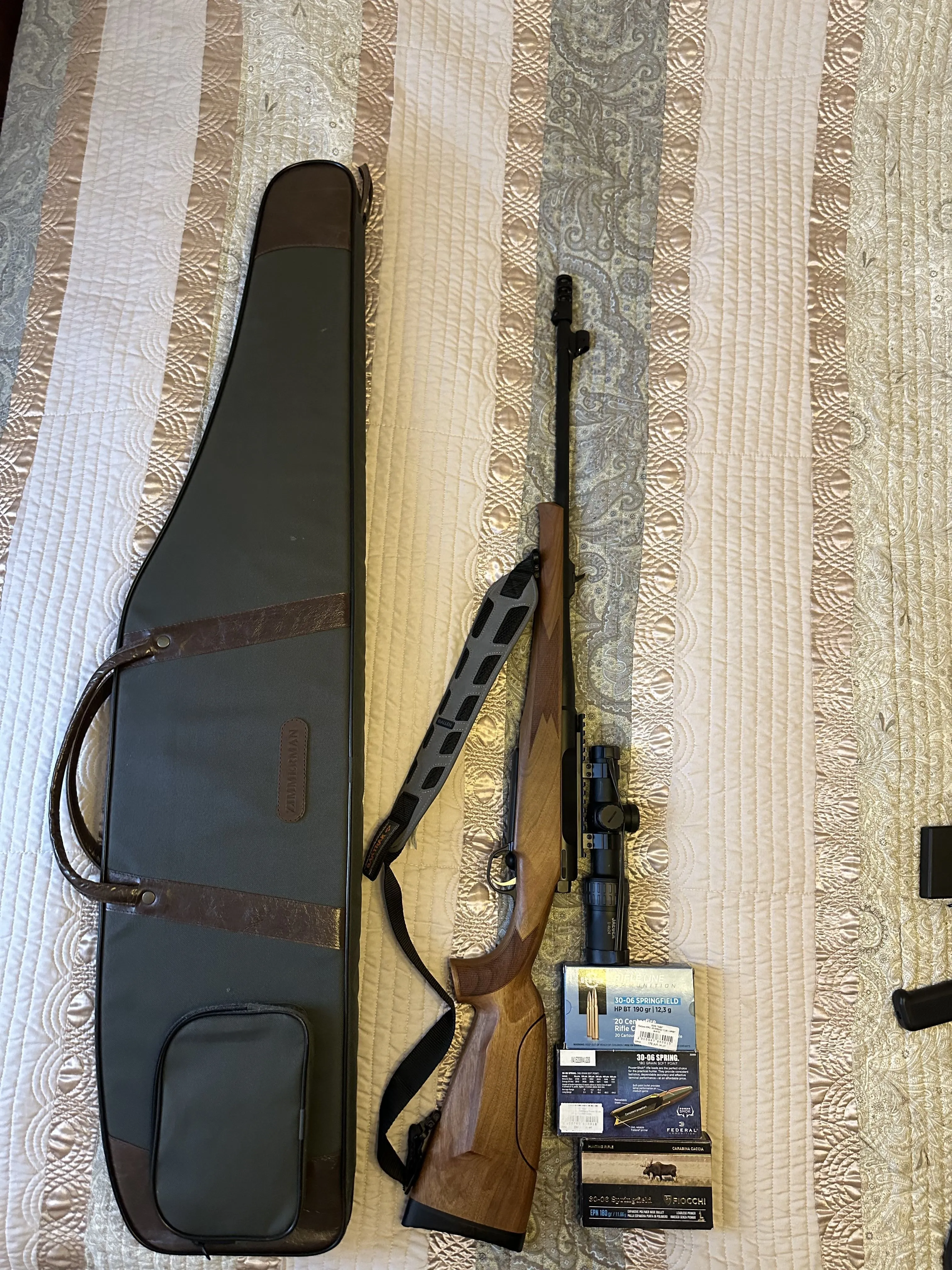 ORSIS SE LR, калибр 30 06SPR с оптикой и патронами 3 пачки