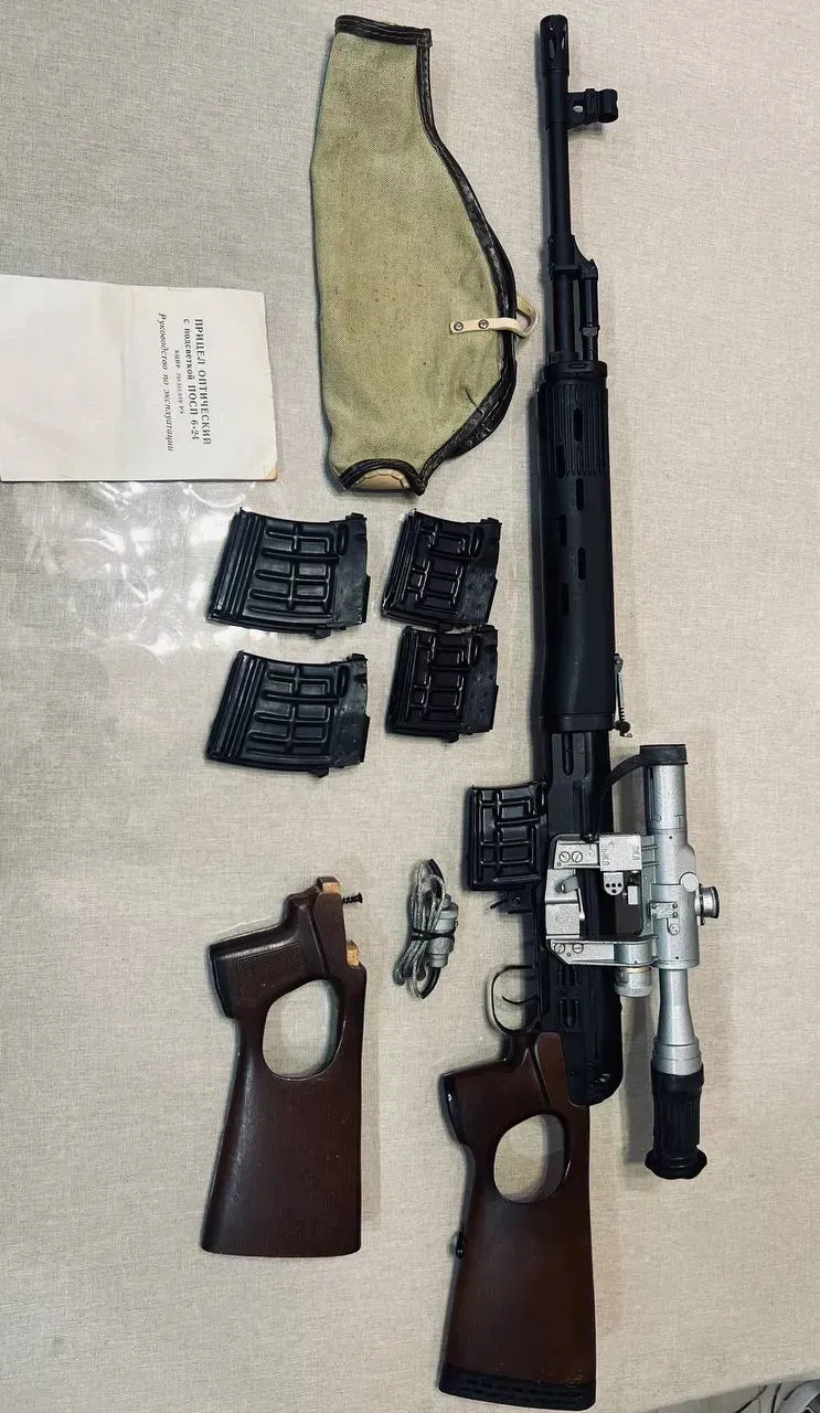 ТИГР-1, калибр 7,62х54 R